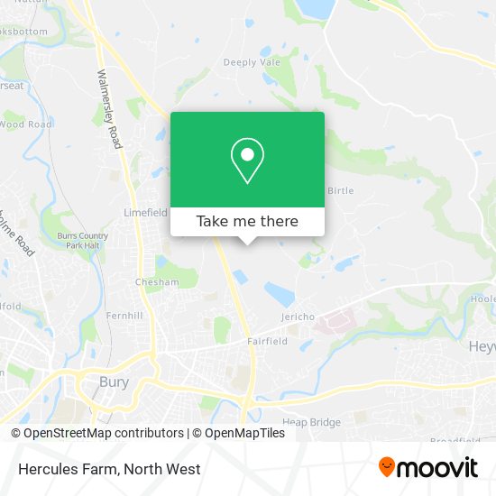Hercules Farm map
