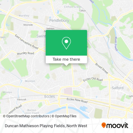 Duncan Mathieson Playing Fields map