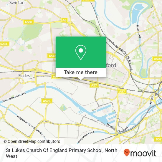 St Lukes Church Of England Primary School map