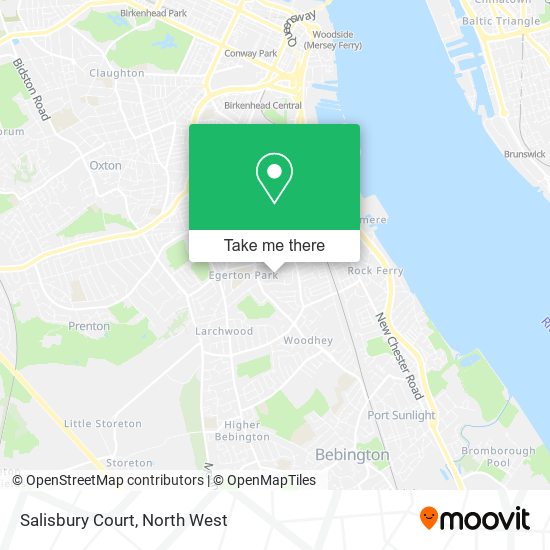 Salisbury Court map