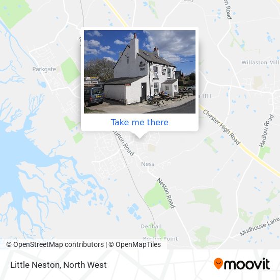 Little Neston map