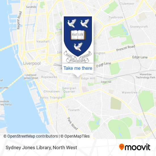 Sydney Jones Library map