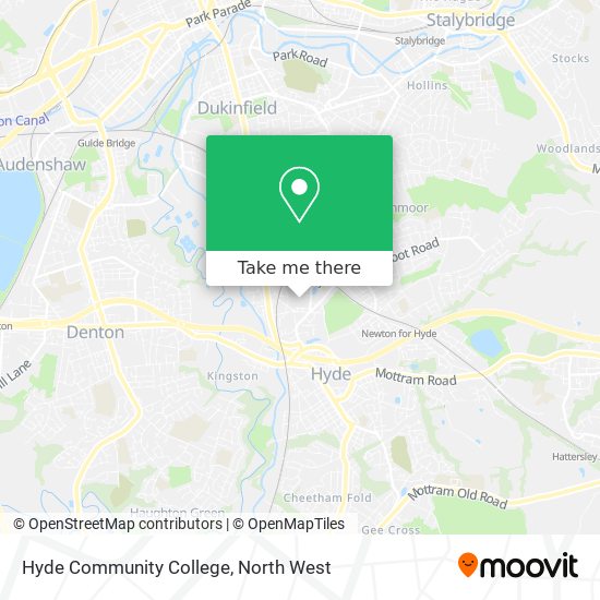Hyde Community College map