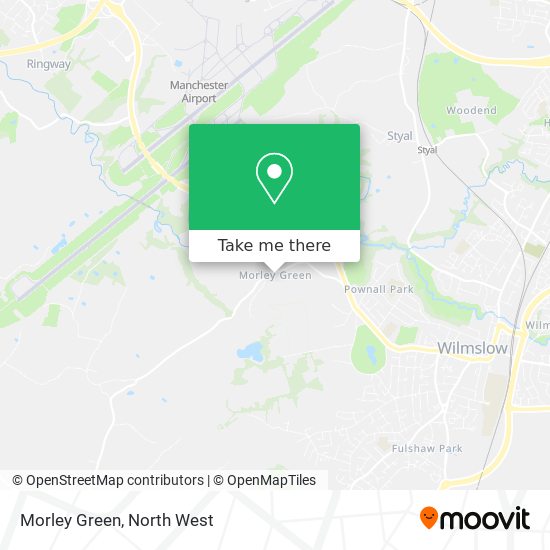 Morley Green map