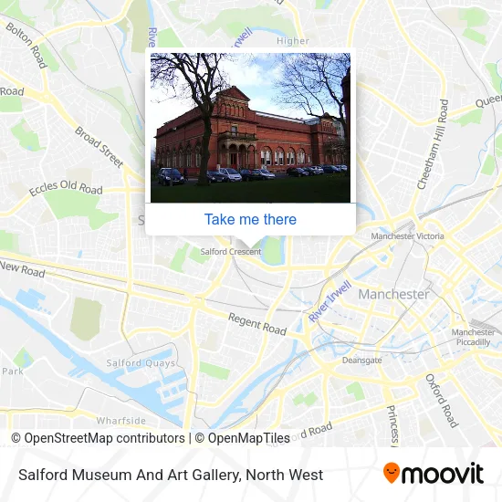 Salford Museum And Art Gallery map