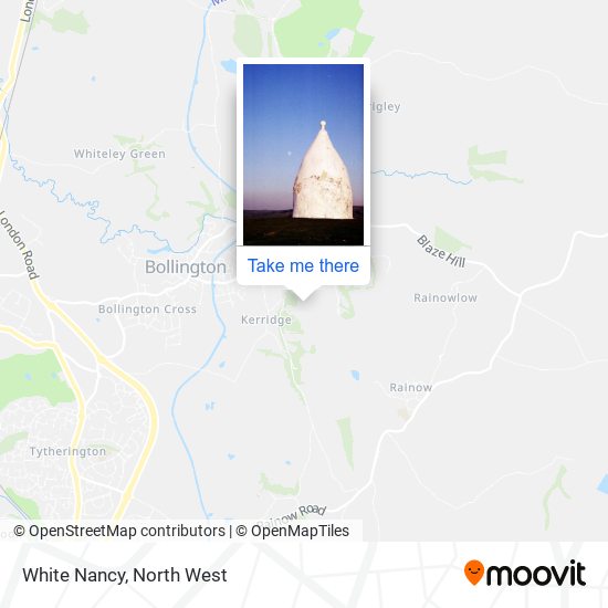 White Nancy map