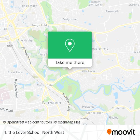 Little Lever School map
