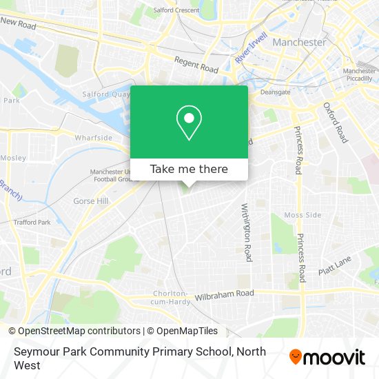 Seymour Park Community Primary School map