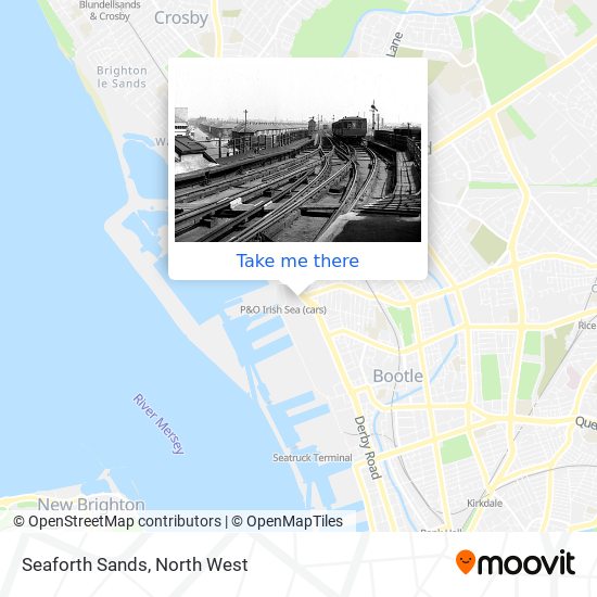 Seaforth Sands map