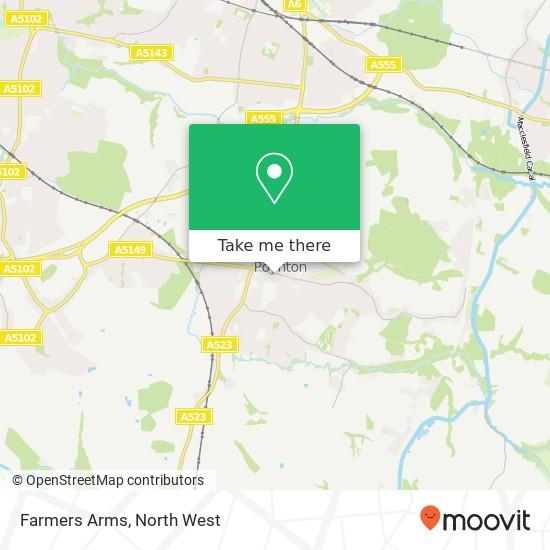Farmers Arms map