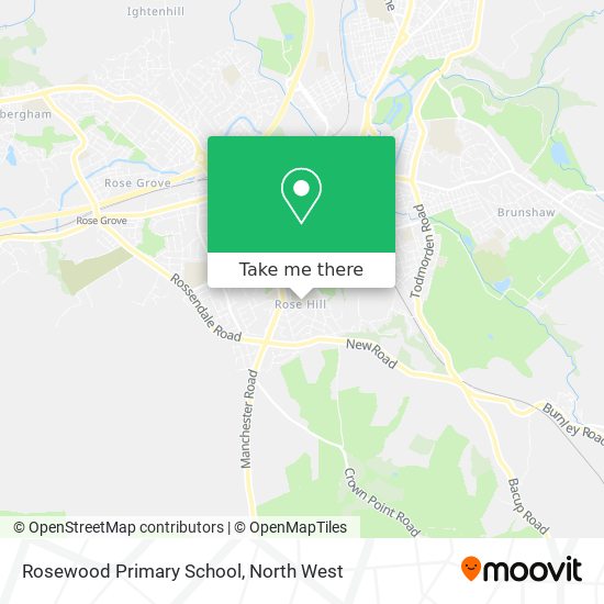 Rosewood Primary School map