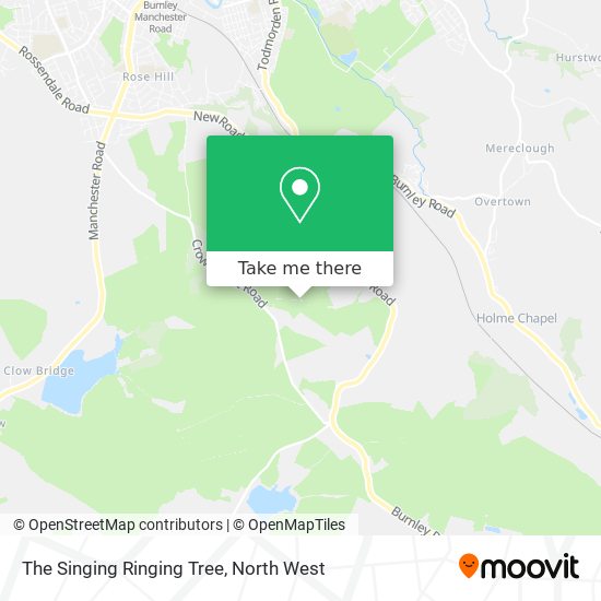 The Singing Ringing Tree map