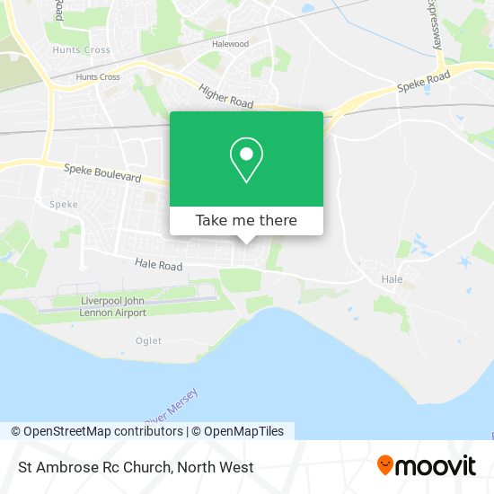 St Ambrose Rc Church map