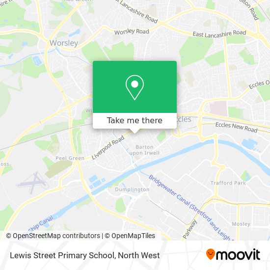 Lewis Street Primary School map