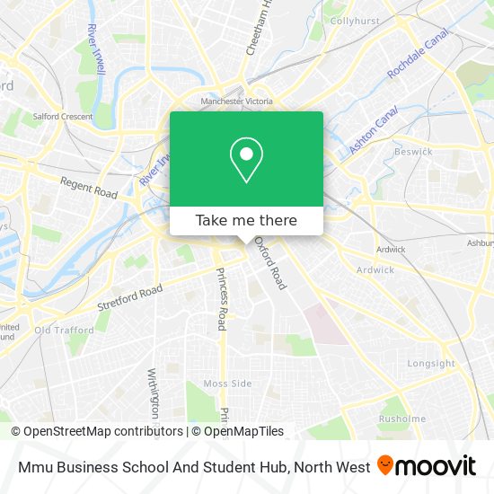 Mmu Business School And Student Hub map