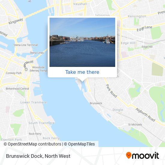 Brunswick Dock map