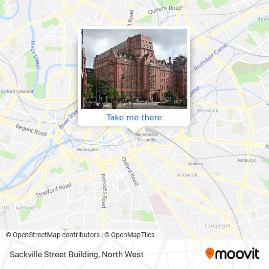 Sackville Street Building map