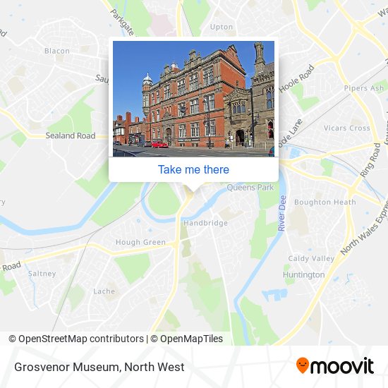 Grosvenor Museum map
