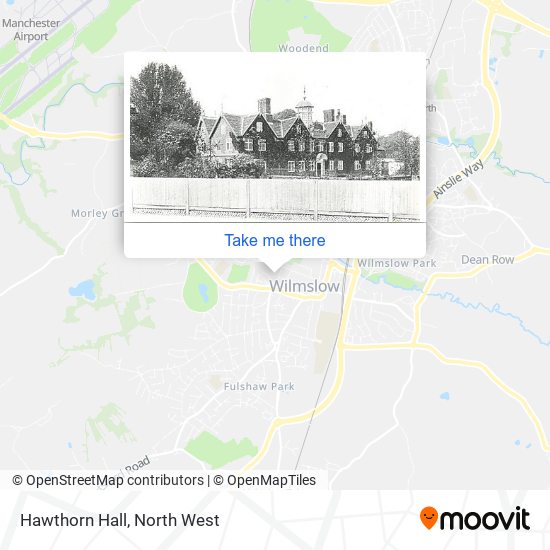 Hawthorn Hall map