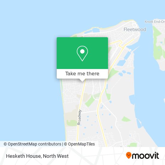 Hesketh House map