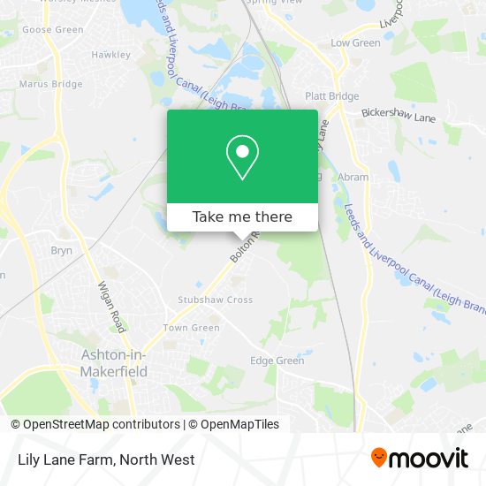 Lily Lane Farm map