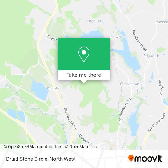 Druid Stone Circle map