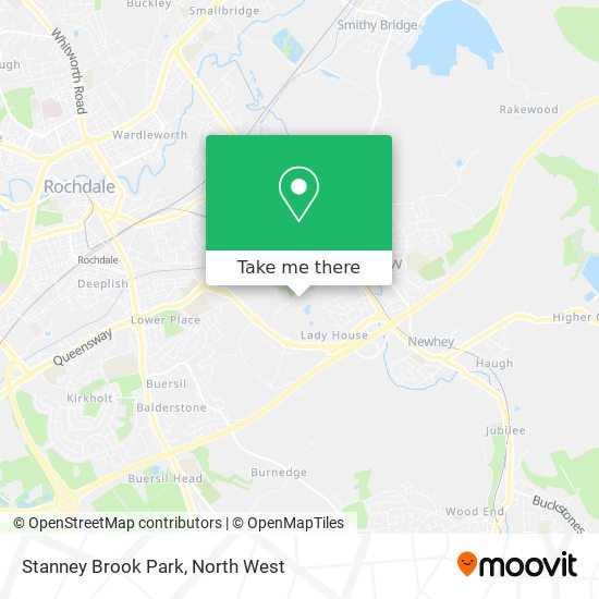 Stanney Brook Park map