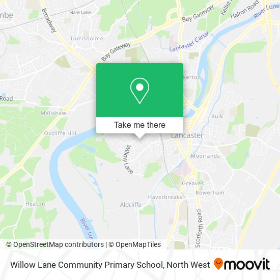 Willow Lane Community Primary School map