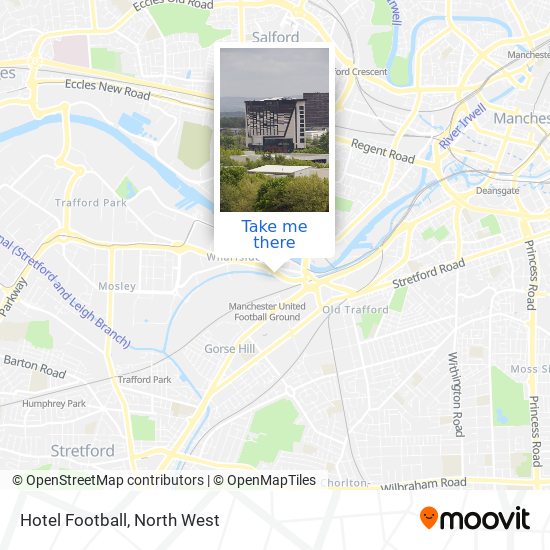 Hotel Football map