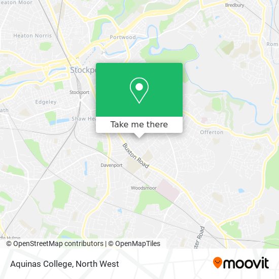 Aquinas College map