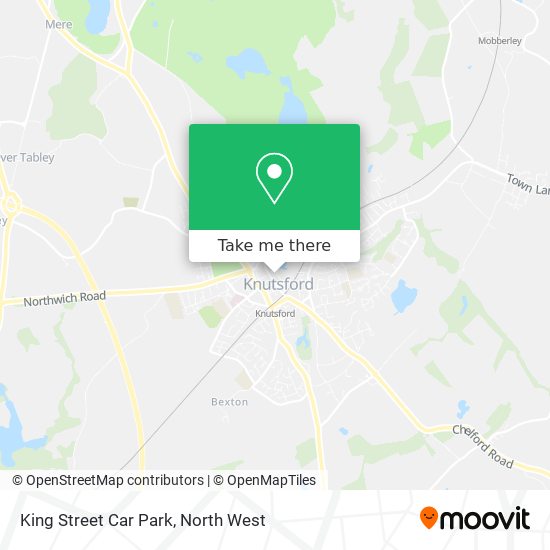 King Street Car Park map