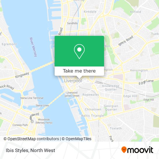 Ibis Styles map
