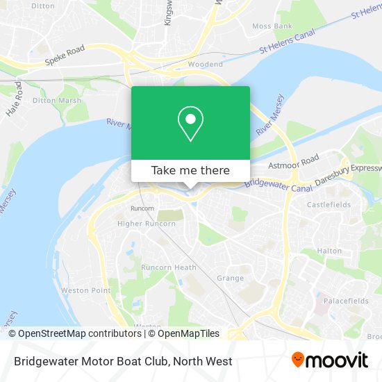 Bridgewater Motor Boat Club map