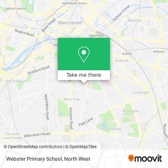 Webster Primary School map