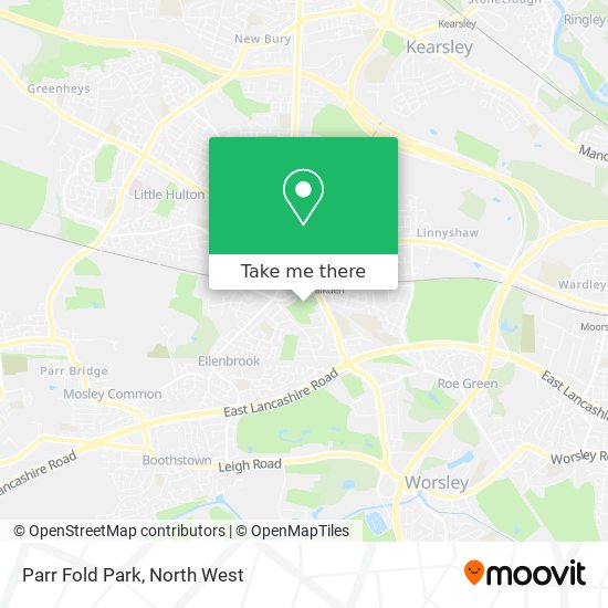 Parr Fold Park map