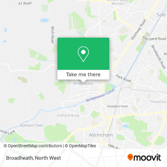 Broadheath map