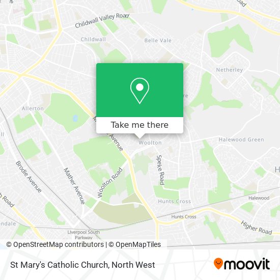 St Mary's Catholic Church map