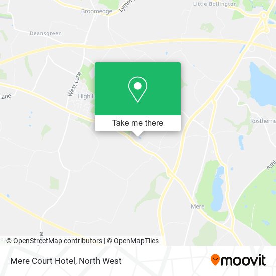 Mere Court Hotel map