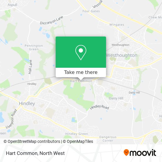 Hart Common map