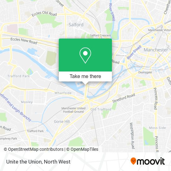 Unite the Union map