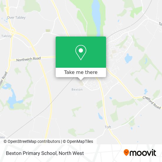 Bexton Primary School map