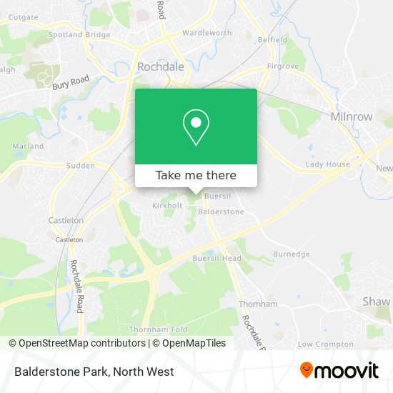 Balderstone Park map