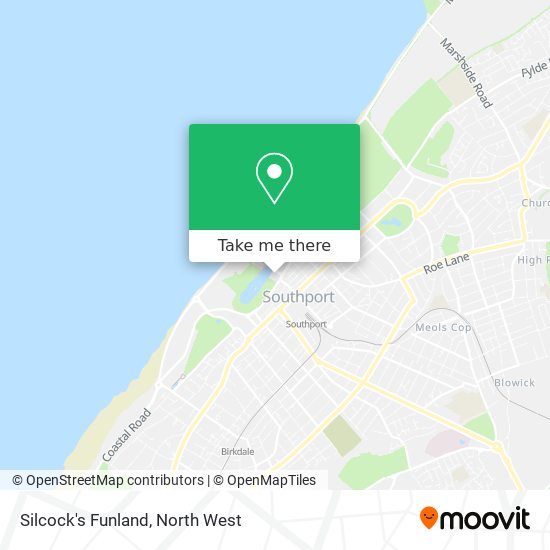 Silcock's Funland map
