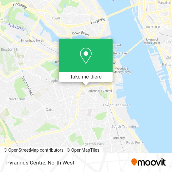Pyramids Centre map
