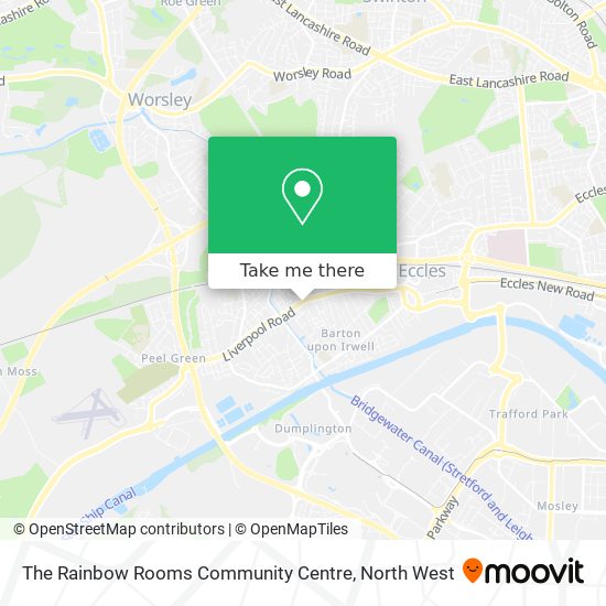 The Rainbow Rooms Community Centre map