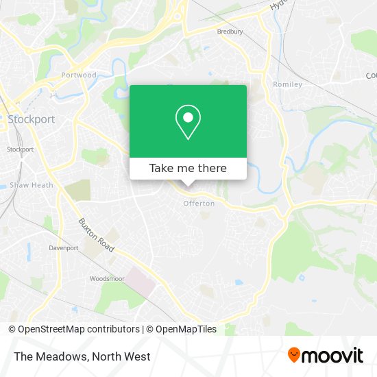 The Meadows map
