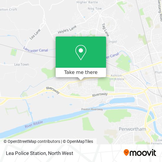 Lea Police Station map