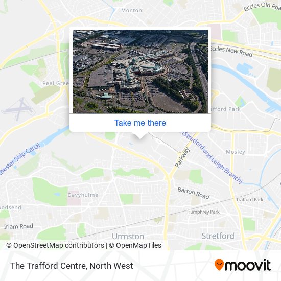 The Trafford Centre map