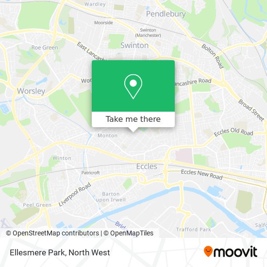 Ellesmere Park map