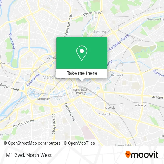 M1 2wd map